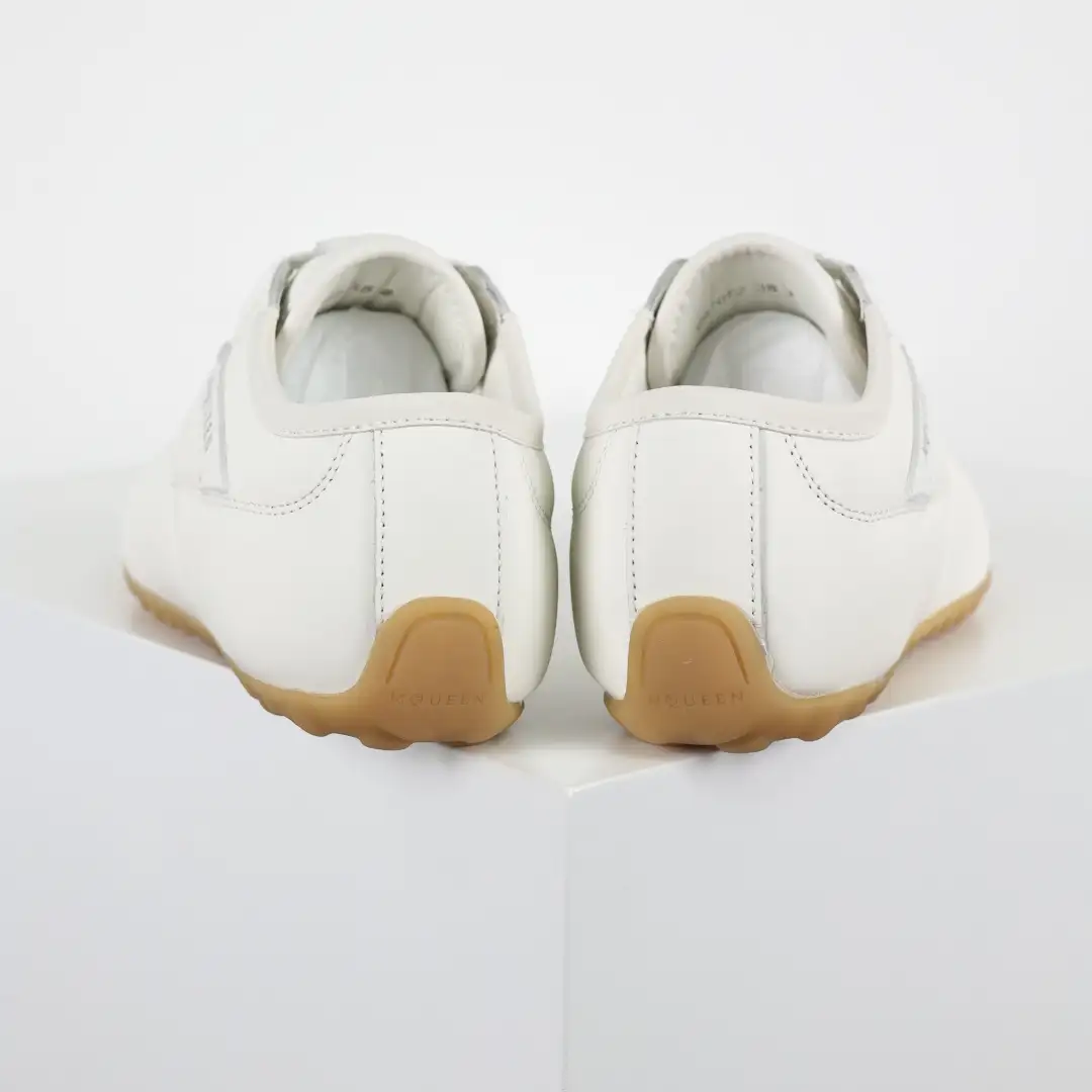 McQueen Boxe Cream Sneakers - Image 8