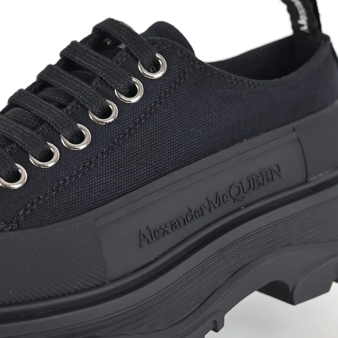 McQueen Tread Slick Black Sneakers - Image 9