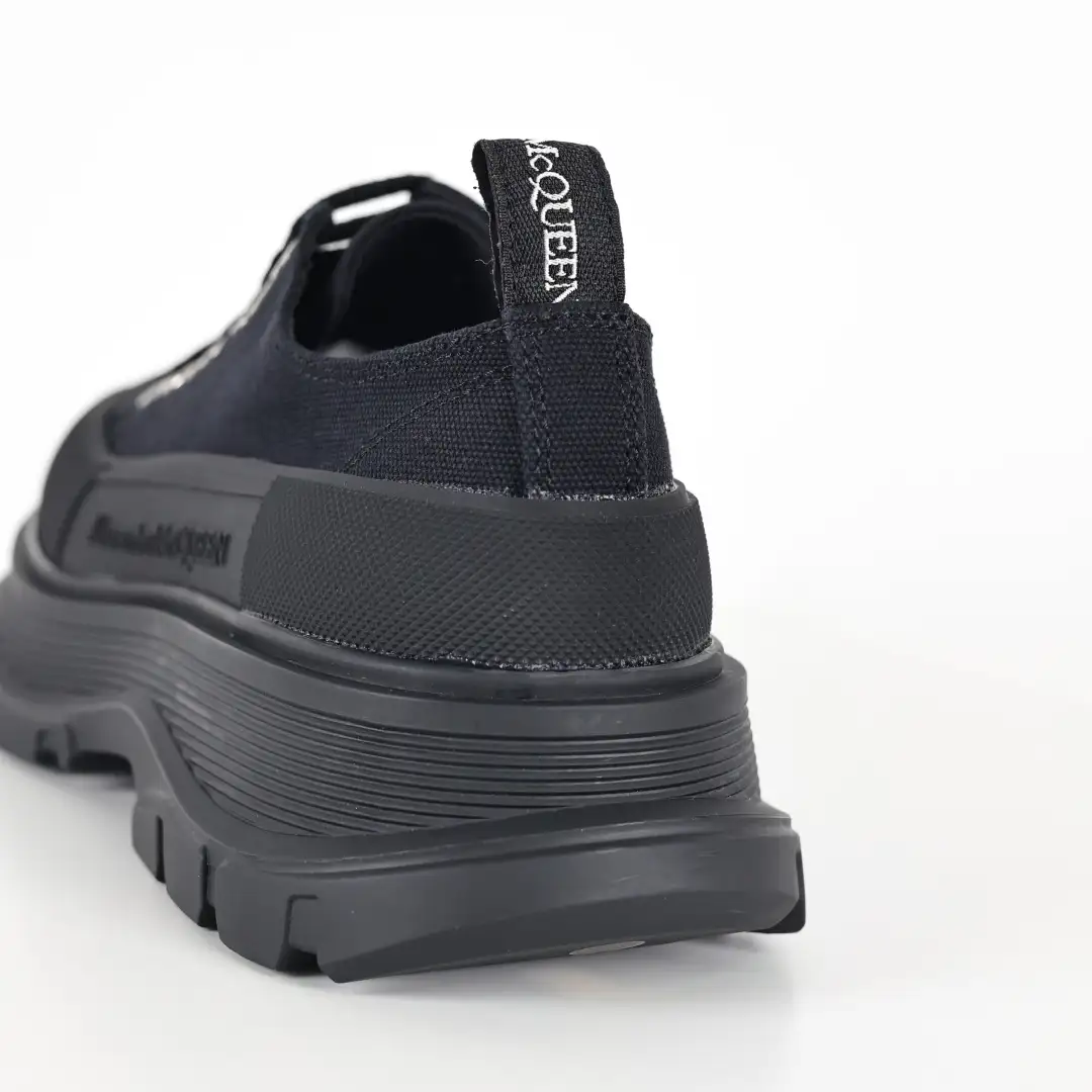 McQueen Tread Slick Black Sneakers - Image 5