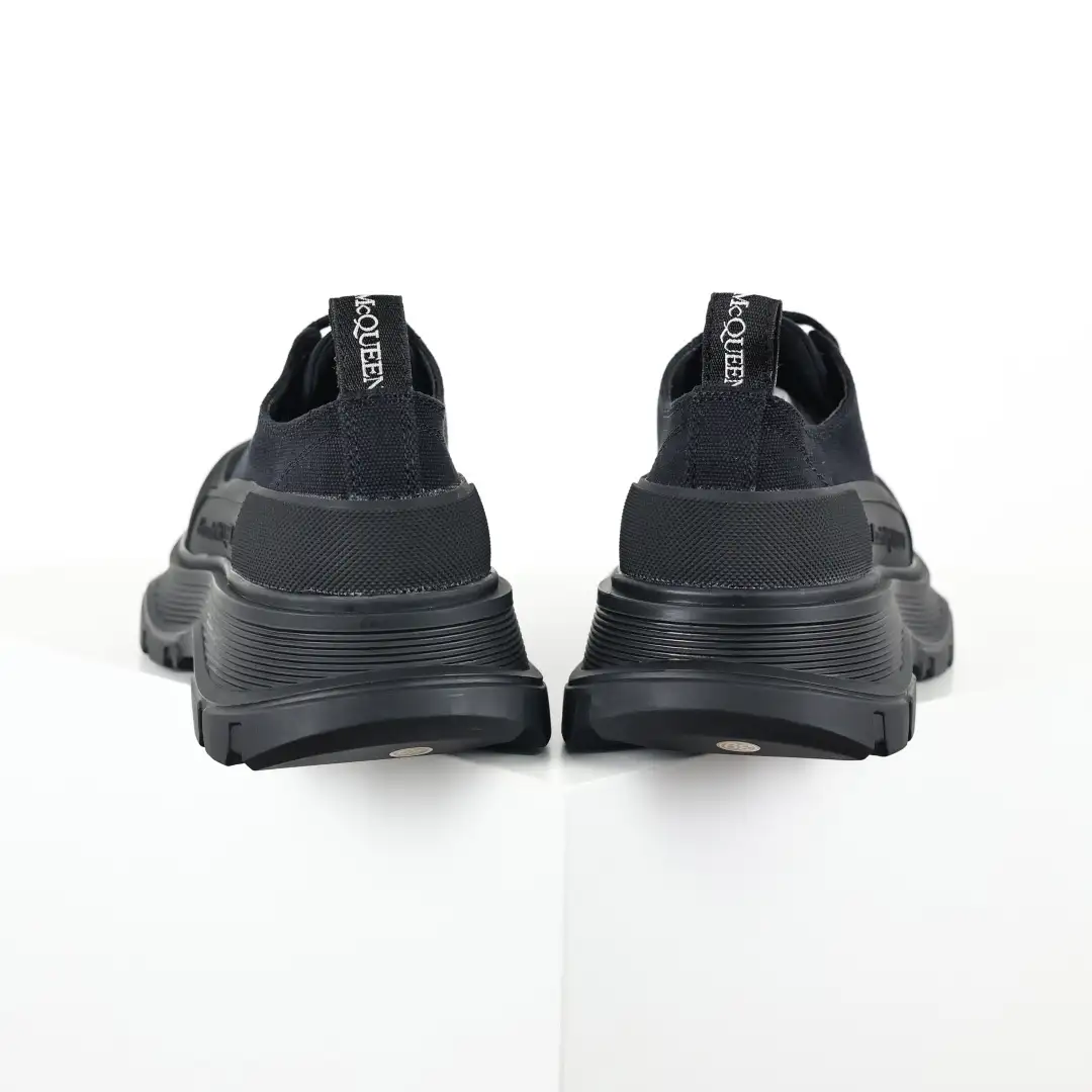 McQueen Tread Slick Black Sneakers - Image 7