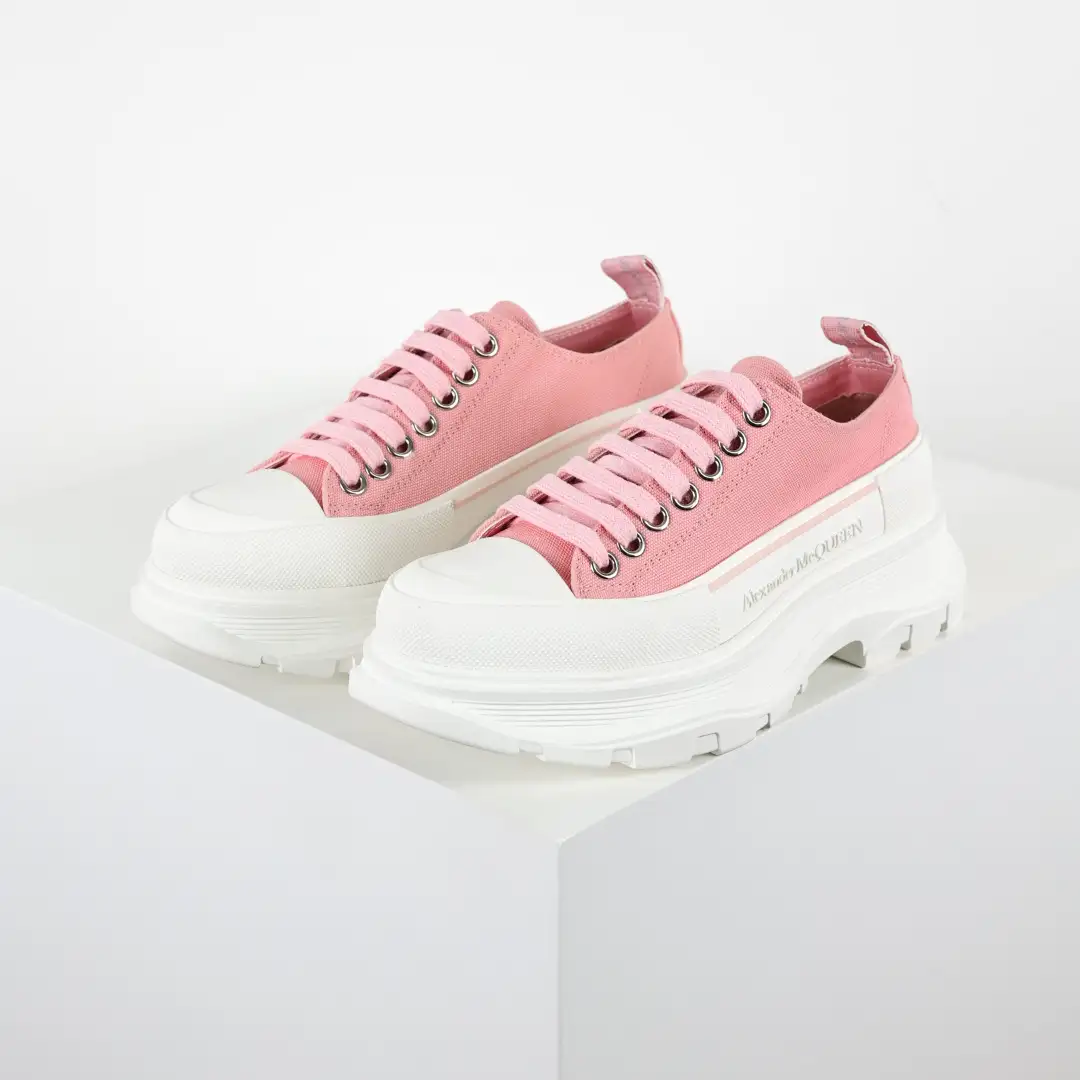 McQueen Tread Slick Pink/White Sneakers - Image 5