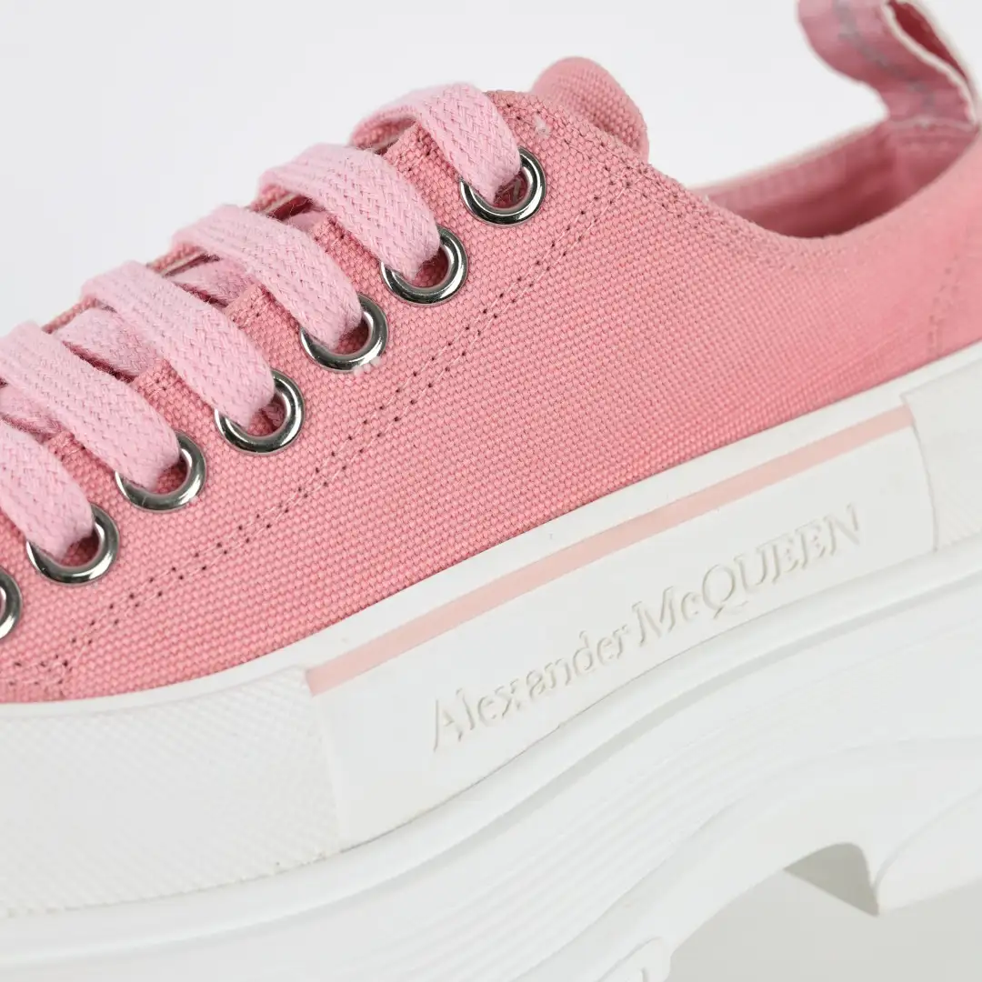 McQueen Tread Slick Pink/White Sneakers - Image 7