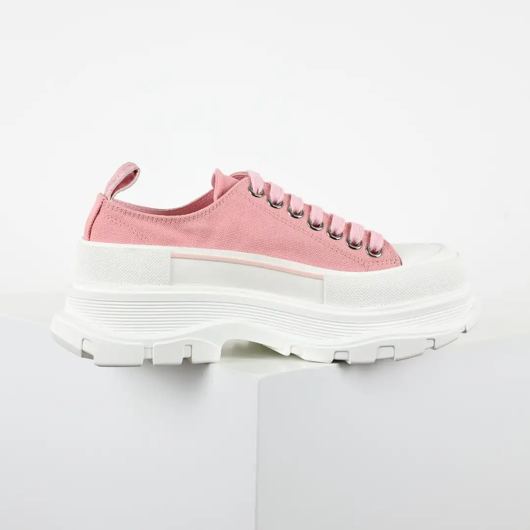 McQueen Tread Slick Pink/White Sneakers - Image 1