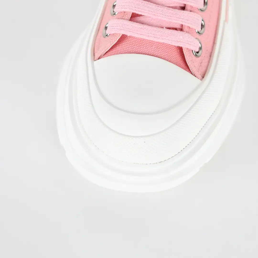 McQueen Tread Slick Pink/White Sneakers - Image 8