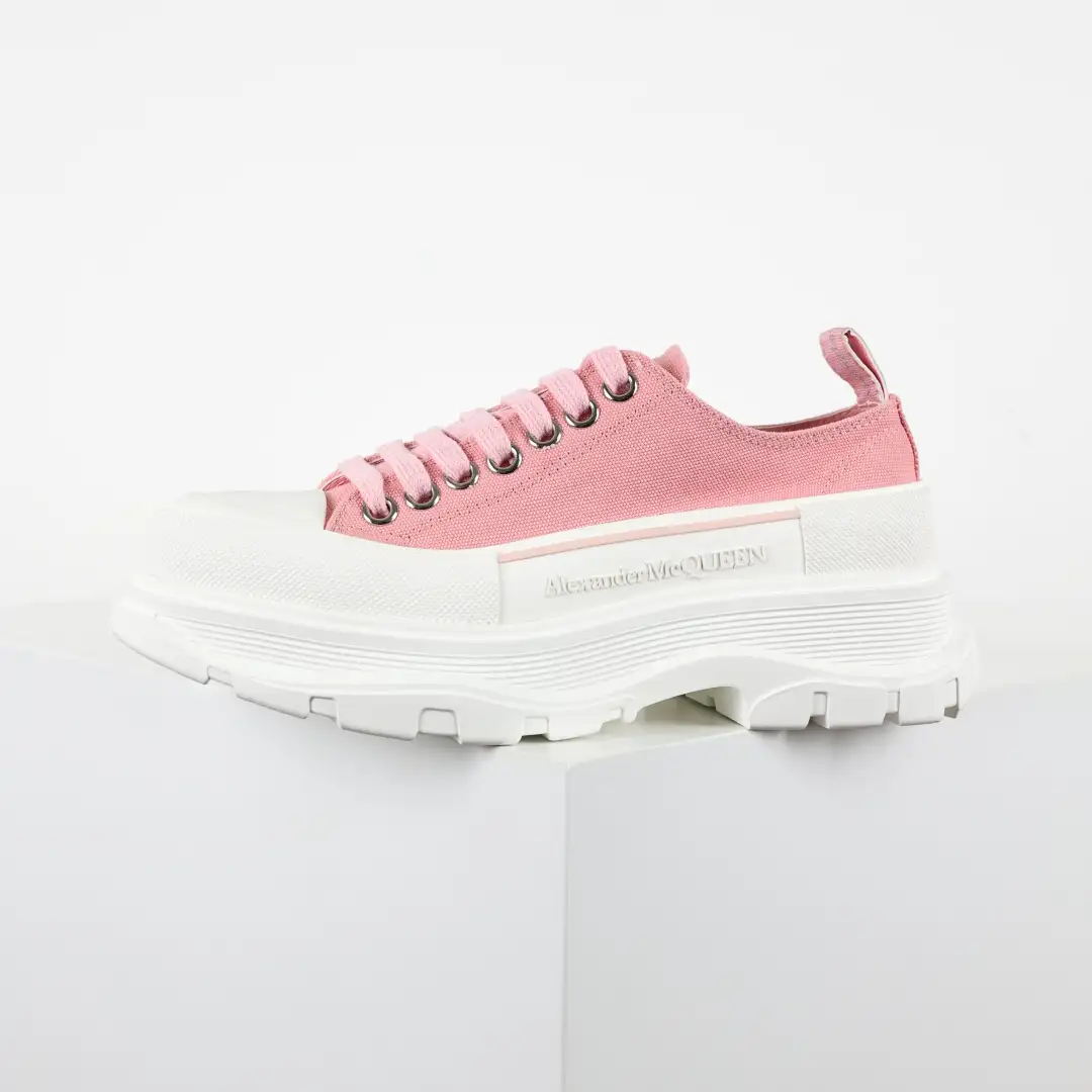 McQueen Tread Slick Pink/White Sneakers - Image 9