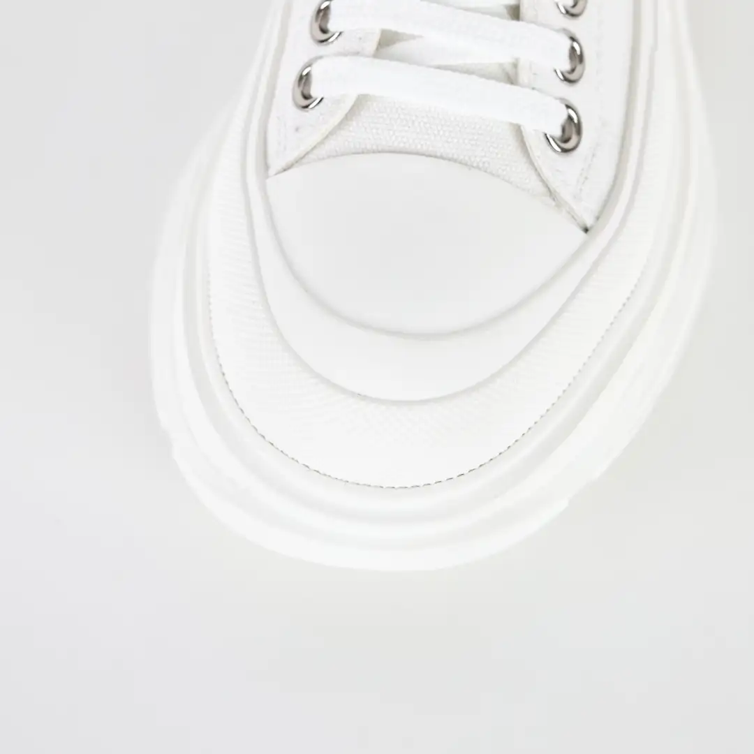 McQueen Tread Slick White Sneakers - Image 6