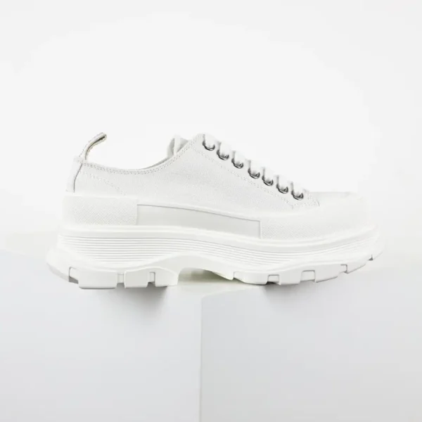 McQueen Tread Slick White Sneakers