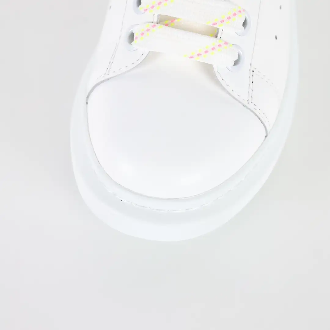 Alexander McQueen White/Light Pink Sneakers - Image 5