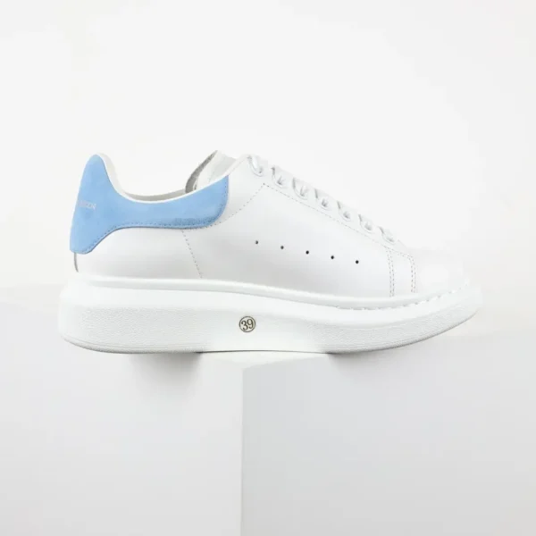 Alexander McQueen White/Carolina Blue Sneakers
