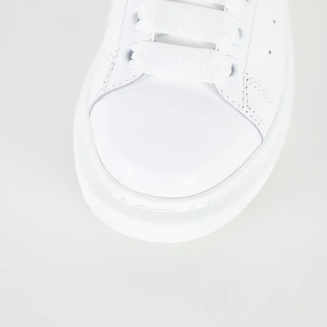 Alexander McQueen White/Dusty Pink Sneakers - Image 6