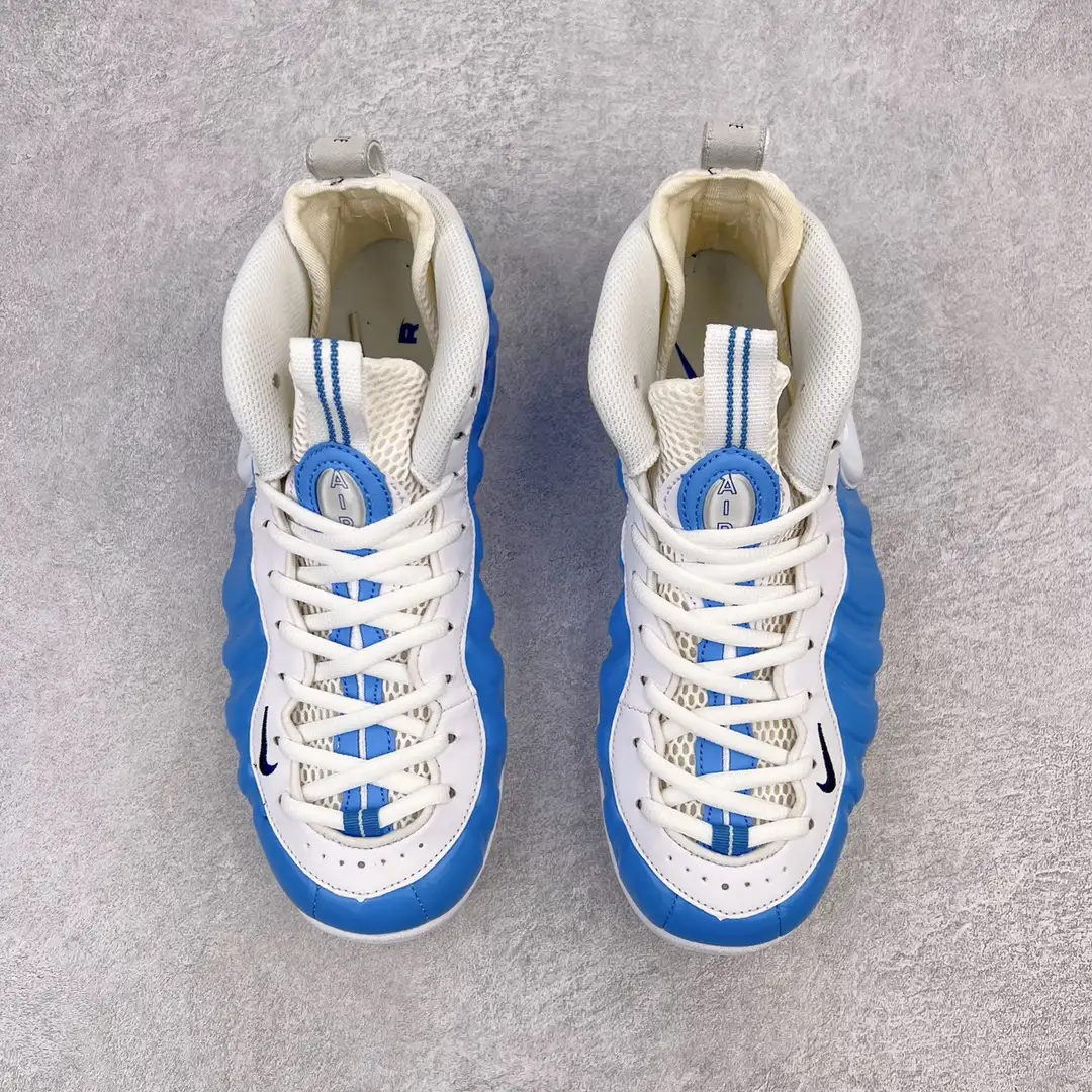 Nike UNC Blue Foamposite Pro Sneakers - Image 8