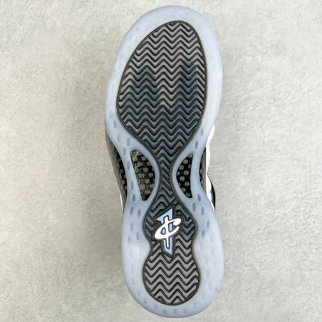 Nike White Foamposite One Sneakers - Image 8