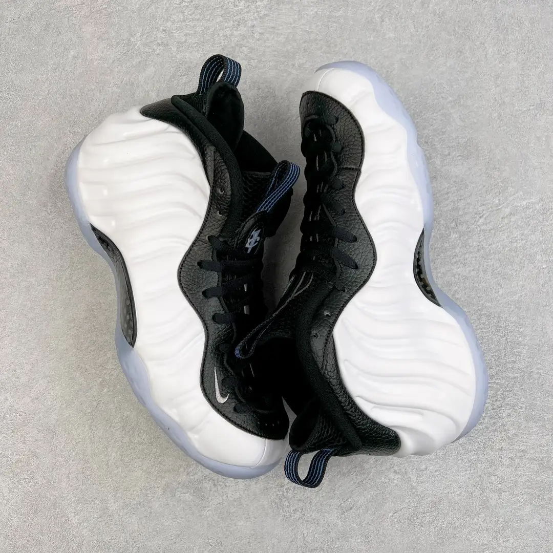 Nike White Foamposite One Sneakers - Image 9