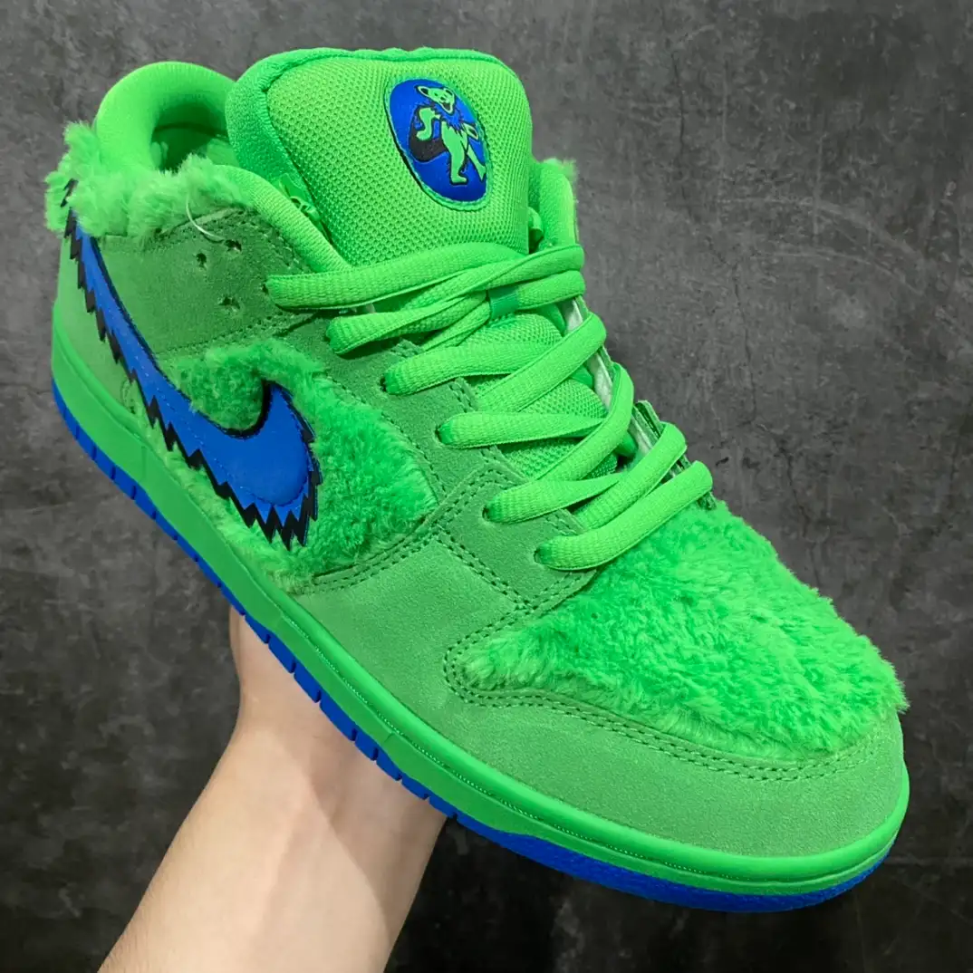 Grateful Dead x Nike SB Dunk Low Green Bear - Image 7