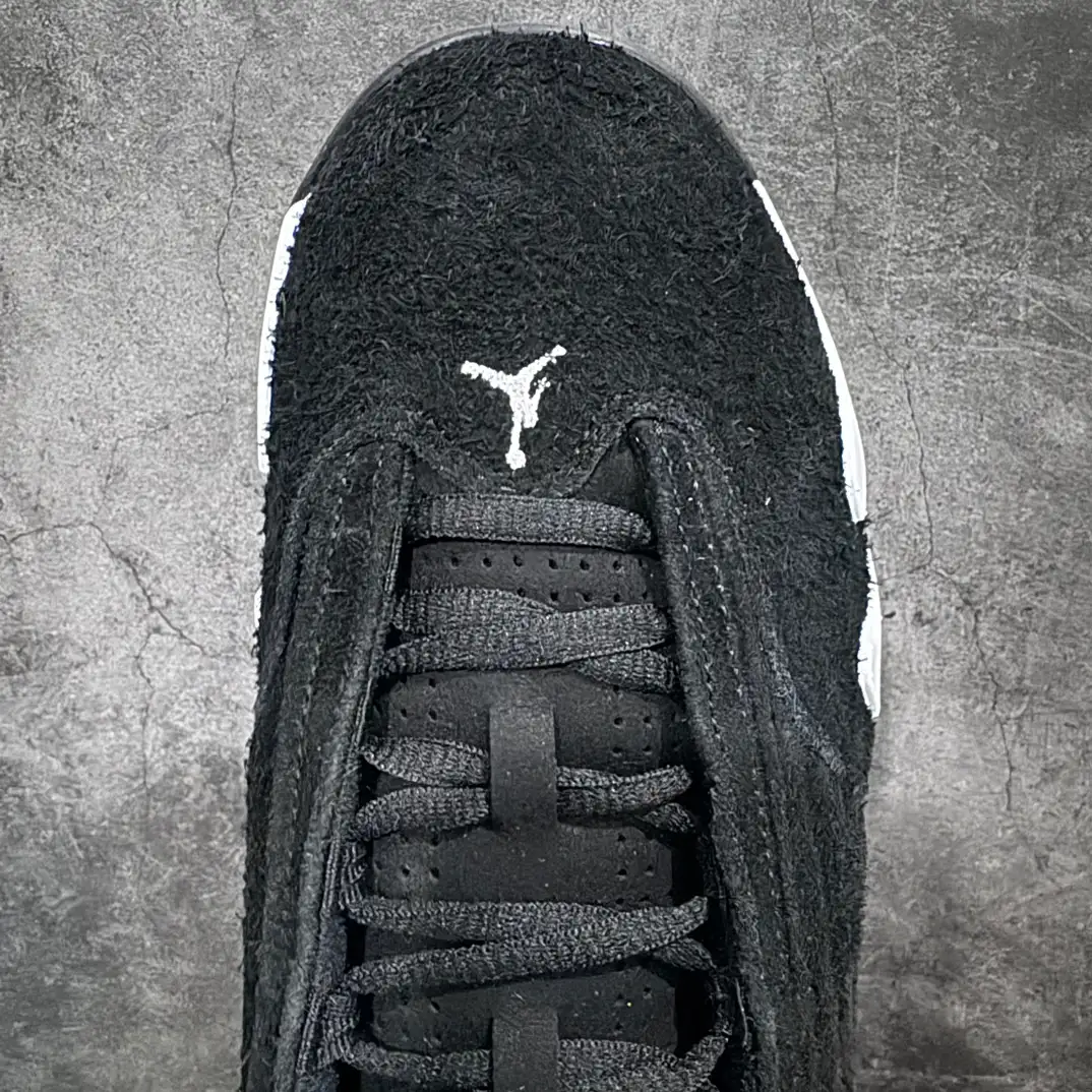 Air Jordan 14 Black White Sneakers - Image 3