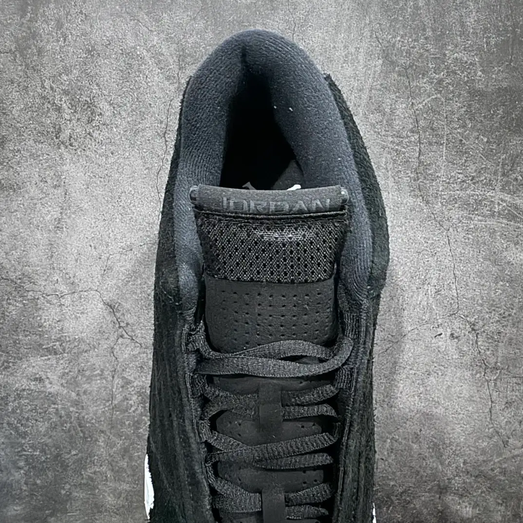 Air Jordan 14 Black White Sneakers - Image 4
