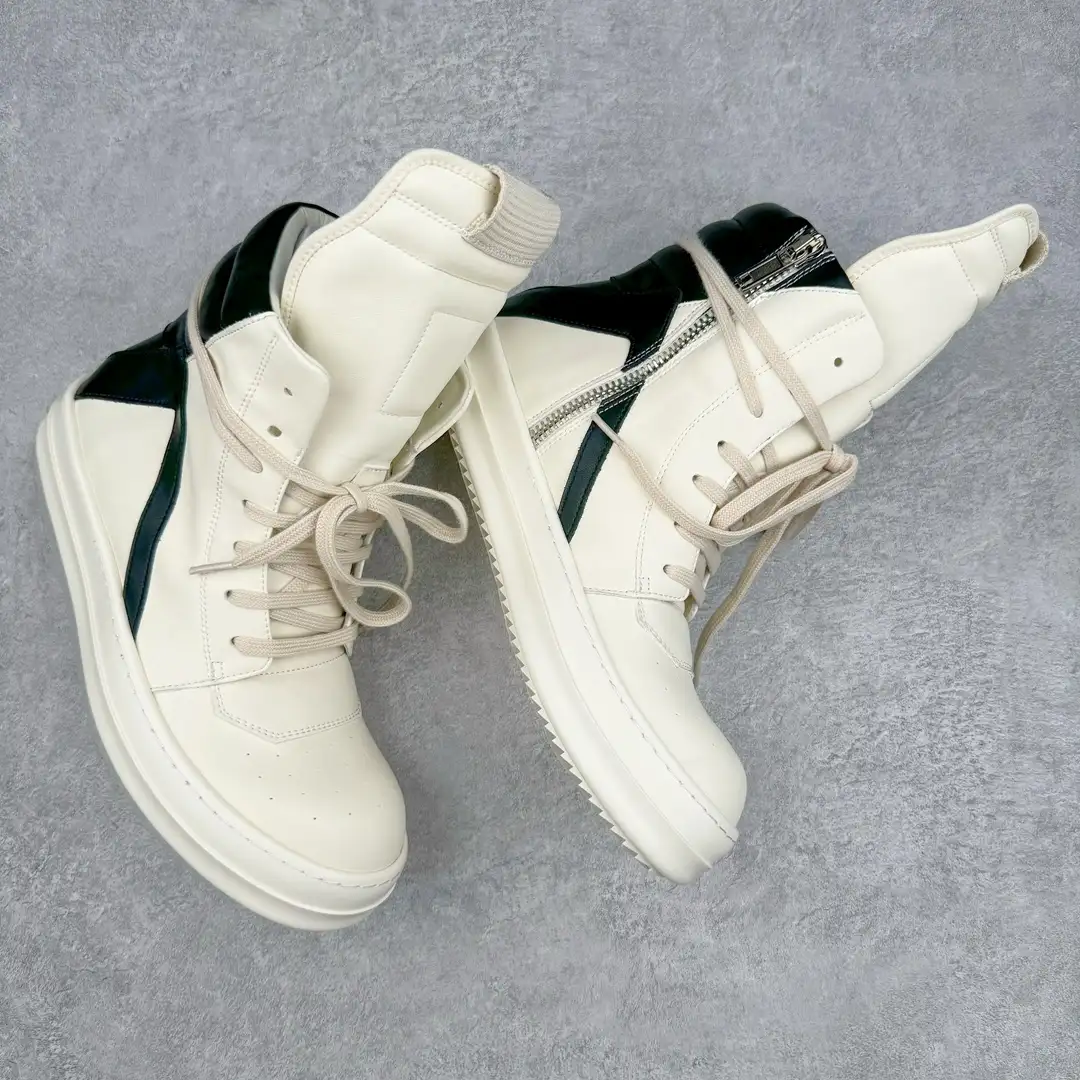 Rick Owens Fogachine Geobasket Sneakers - Image 5