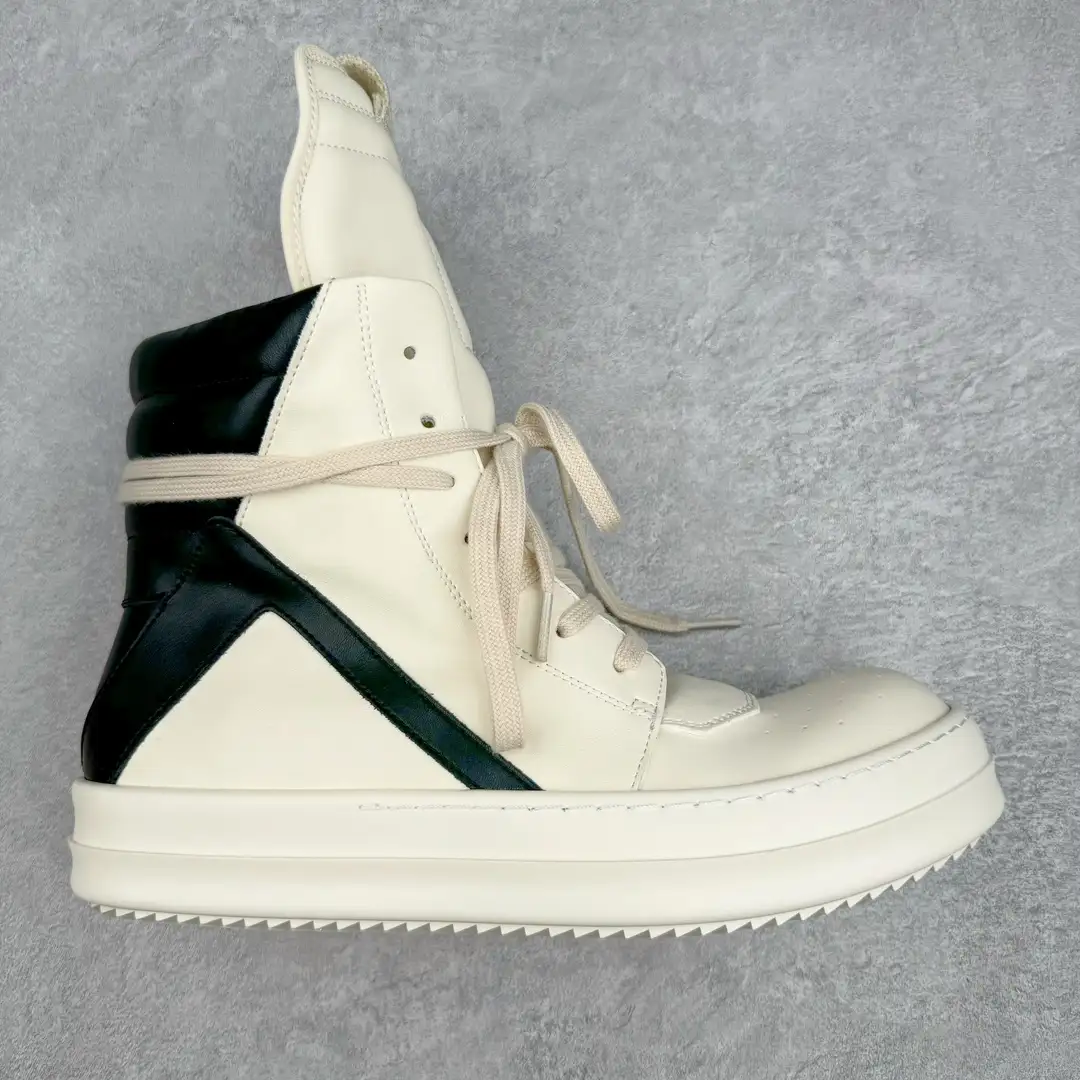 Rick Owens Fogachine Geobasket Sneakers - Image 1
