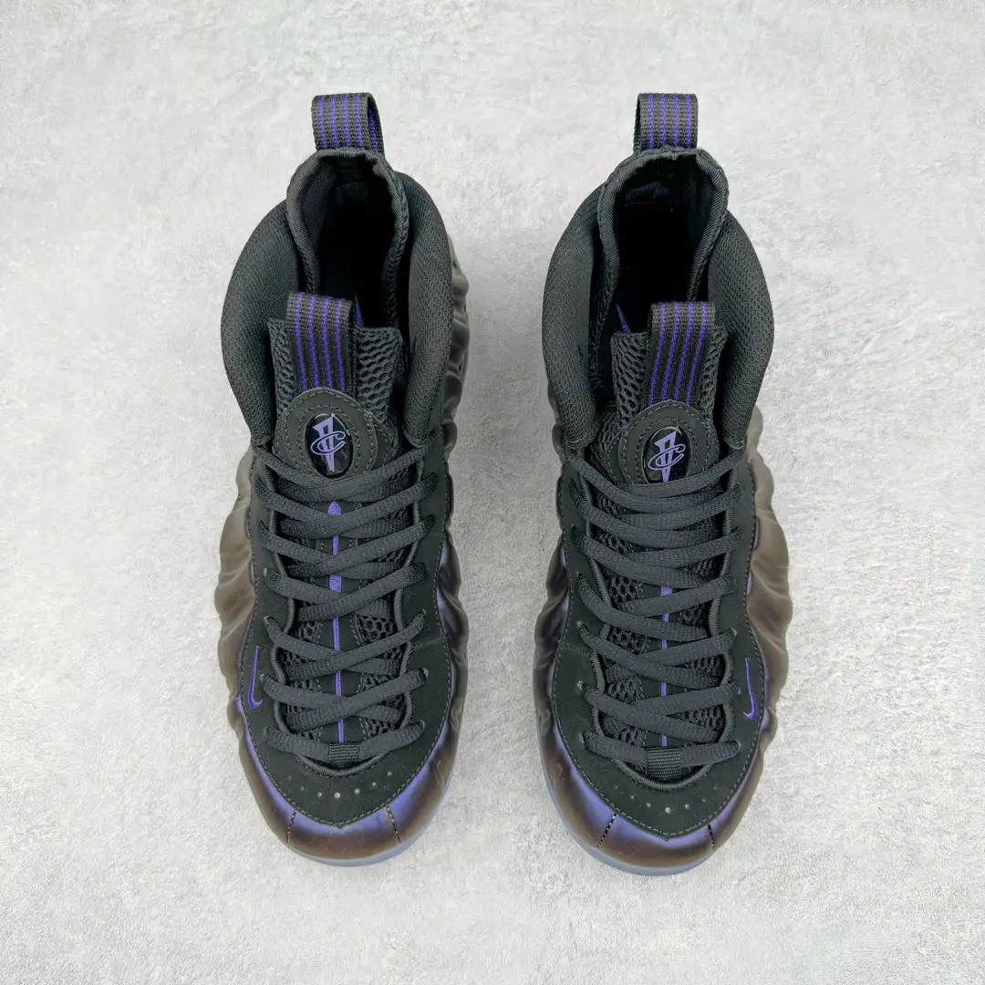 Nike Eggplant Foamposite One Sneakers - Image 2