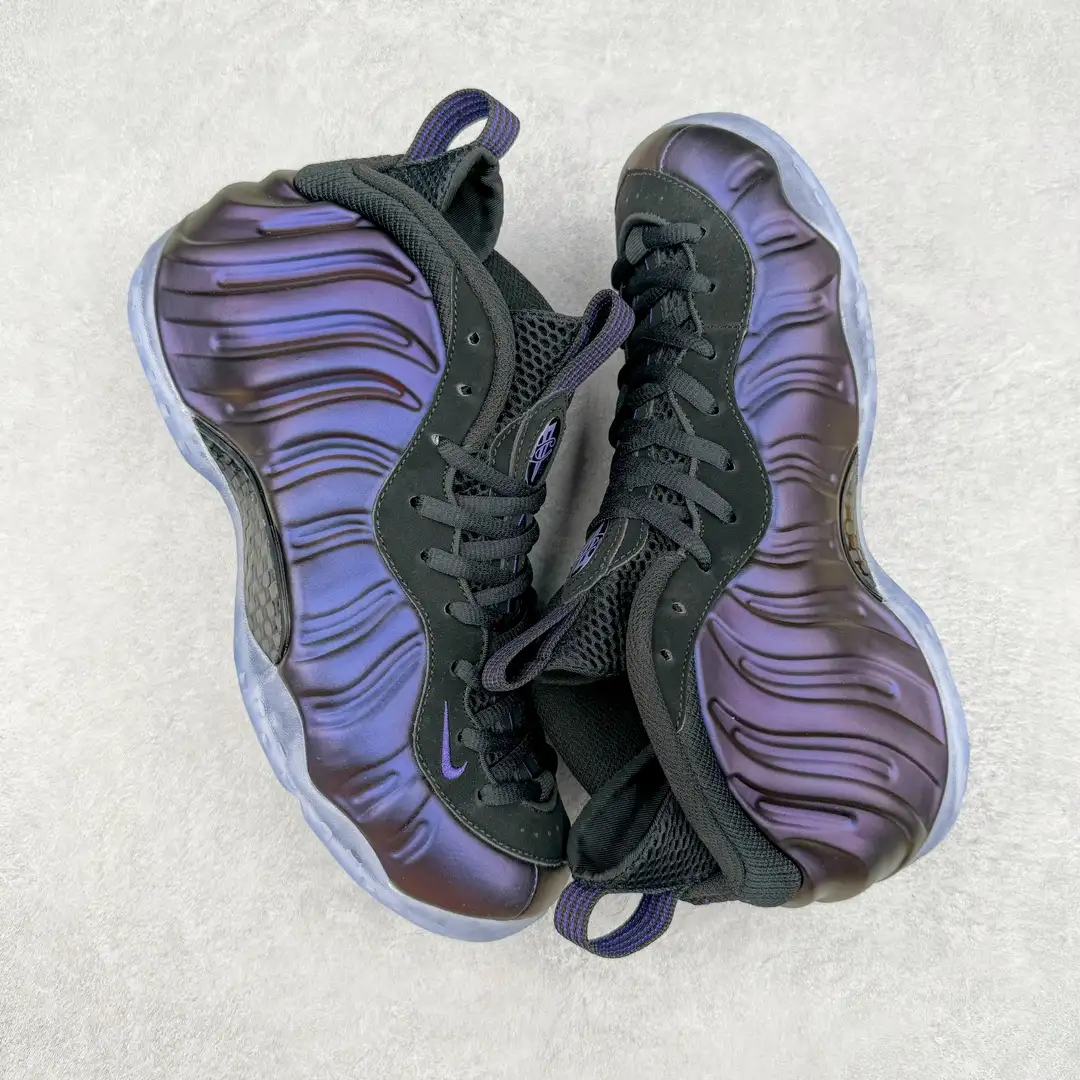 Nike Eggplant Foamposite One Sneakers - Image 9