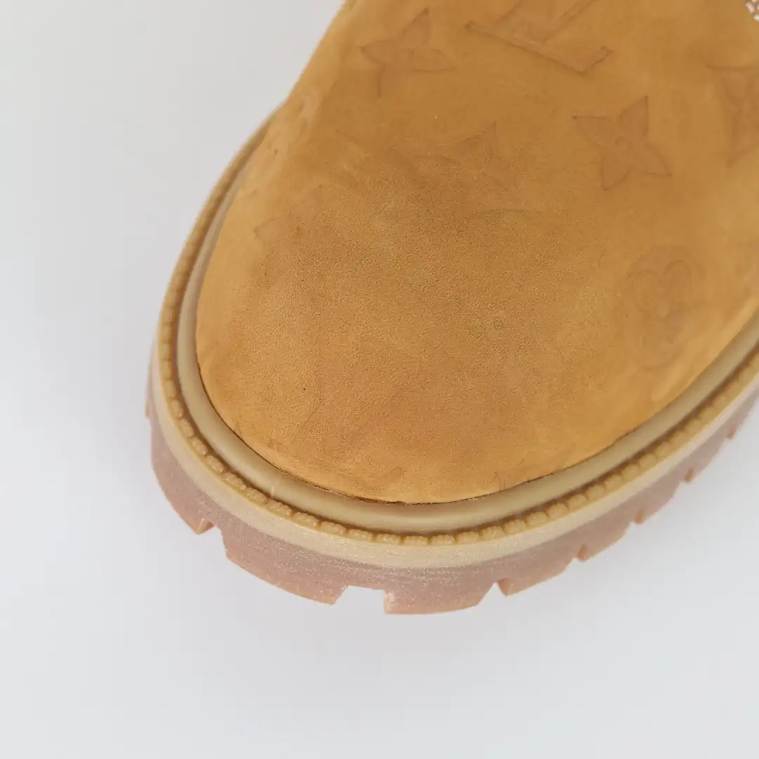 LV x Timberland Yellow Boots - Image 6