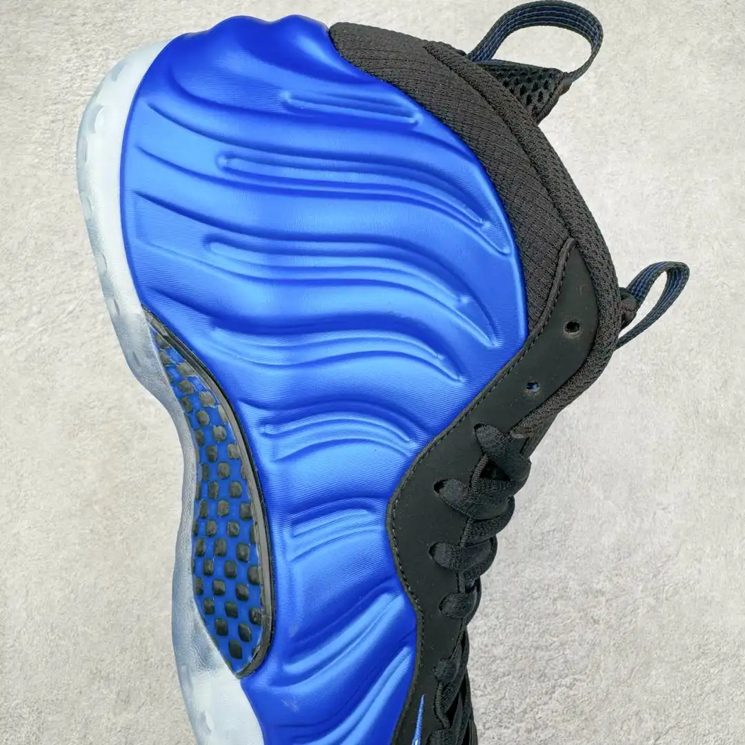 Nike Blue Foamposite One Sneakers - Image 2