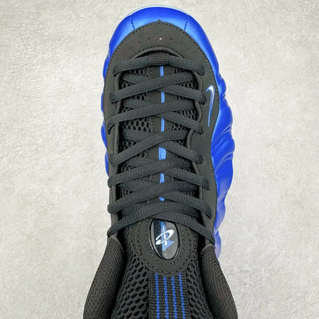 Nike Blue Foamposite One Sneakers - Image 9