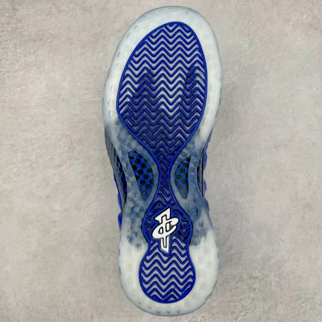 Nike Blue Foamposite One Sneakers - Image 11