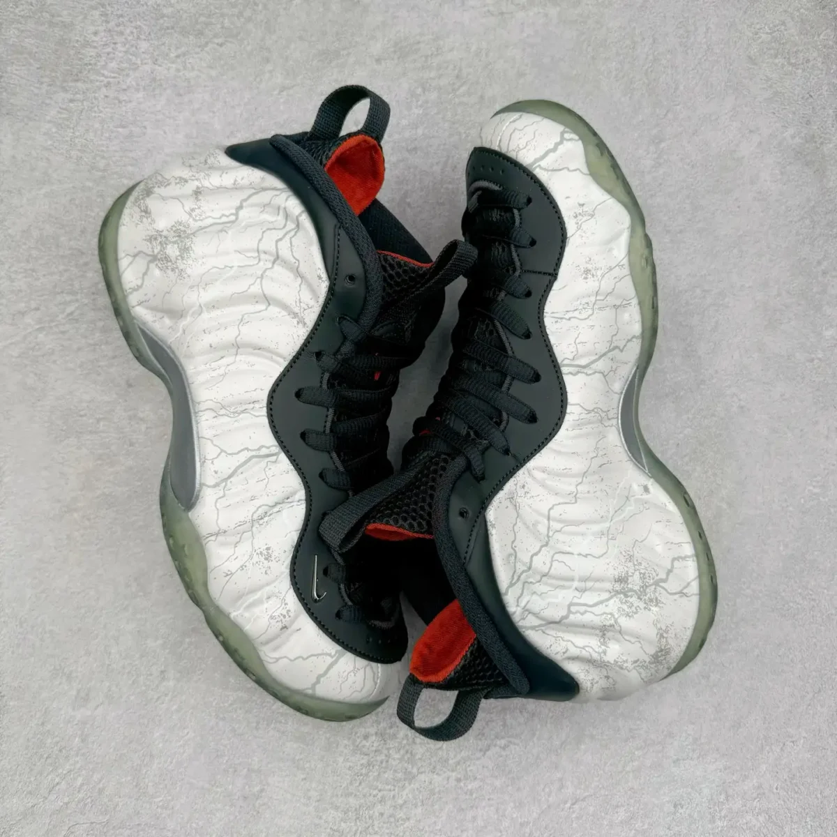 Nike Tekken 8 White Foamposite One Sneakers - Image 2