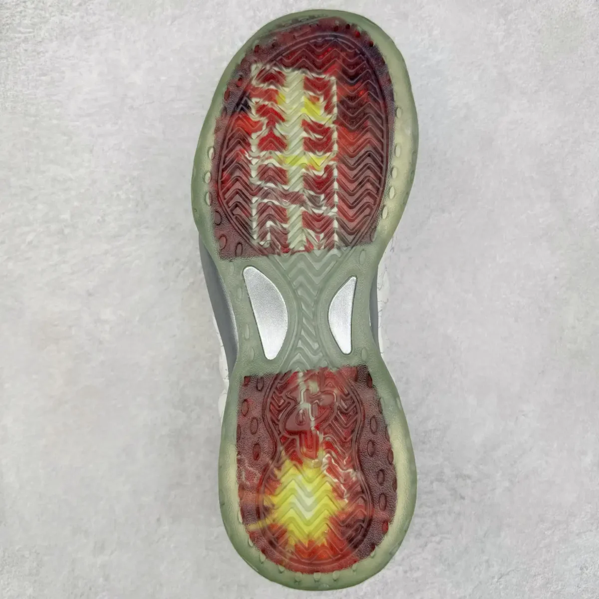 Nike Tekken 8 White Foamposite One Sneakers - Image 3