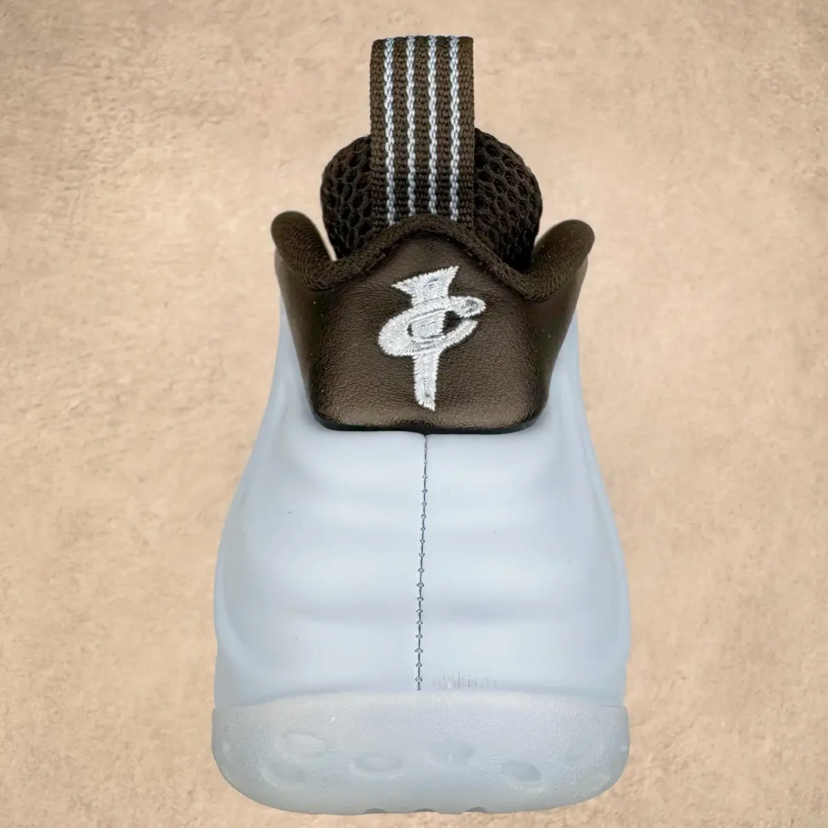 Nike Ice Blue Foamposite One Sneakers - Image 7