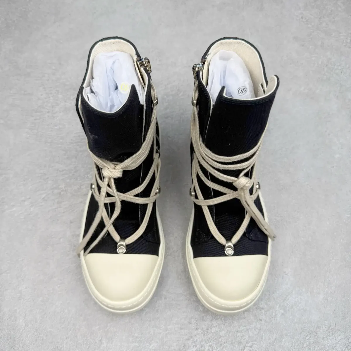 Rick Owens DRKSHDW High-Top Sneakers - Image 5