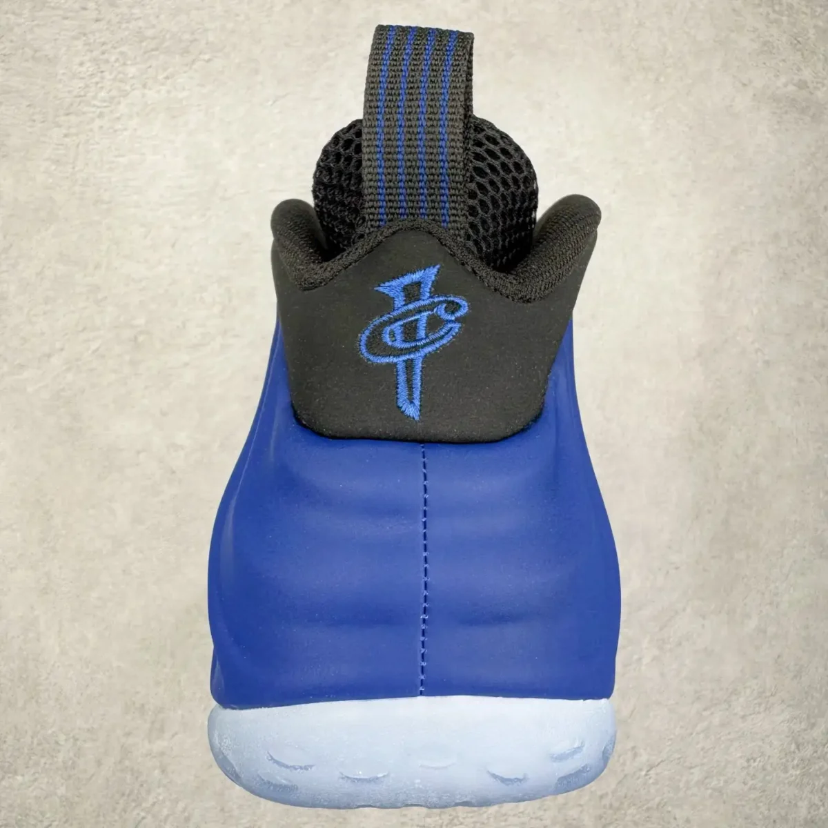 Nike Black Blue Foamposite One Sneakers - Image 10