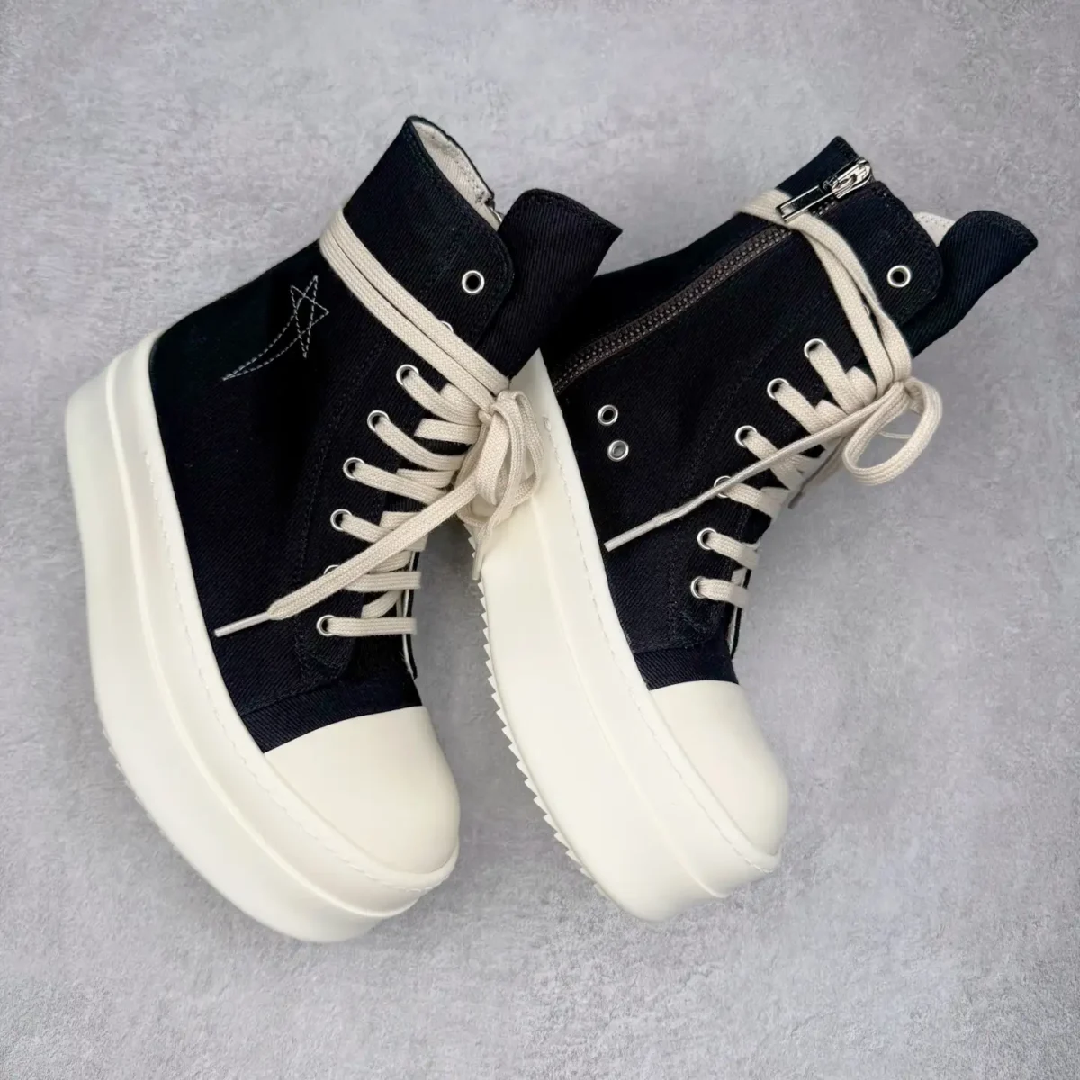 Rick Owens DRKSHDW High-Top Sneakers - Image 3