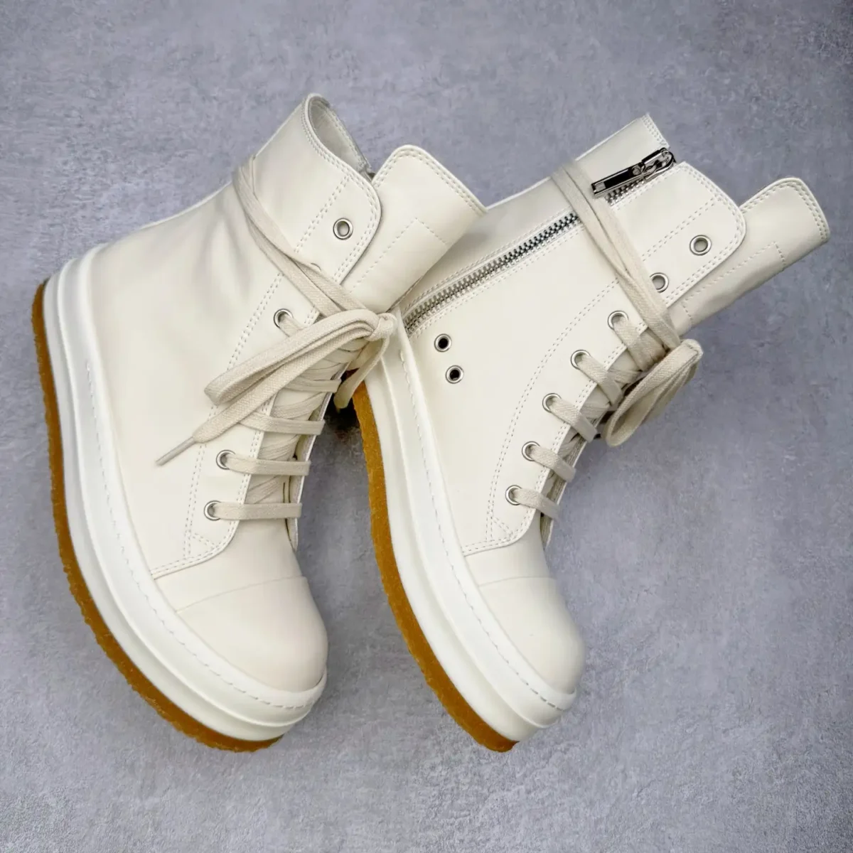 Rick Owens Edfu High-Top Sneakers - Image 4