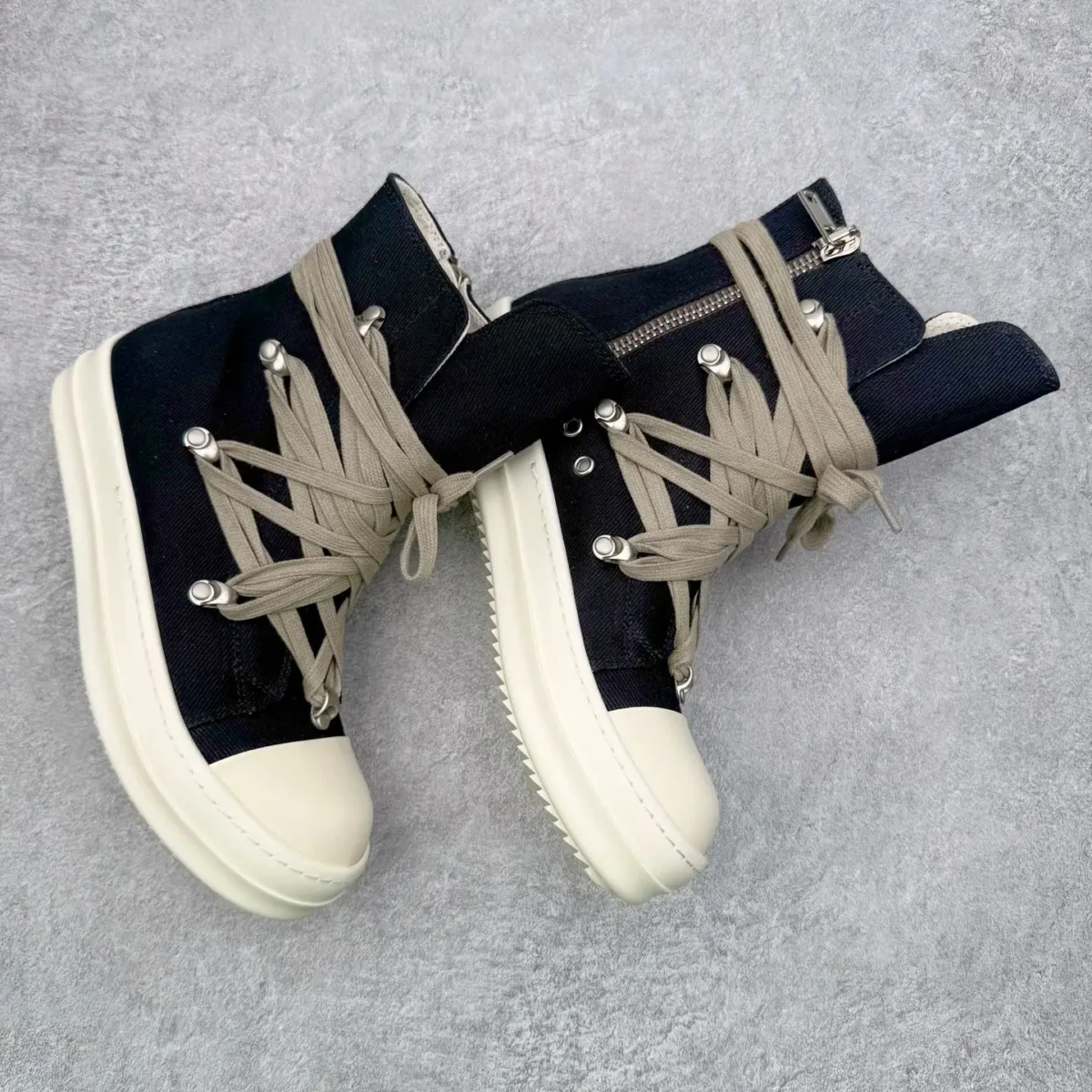 Rick Owens DRKSHDW High-Top Sneakers - Image 5