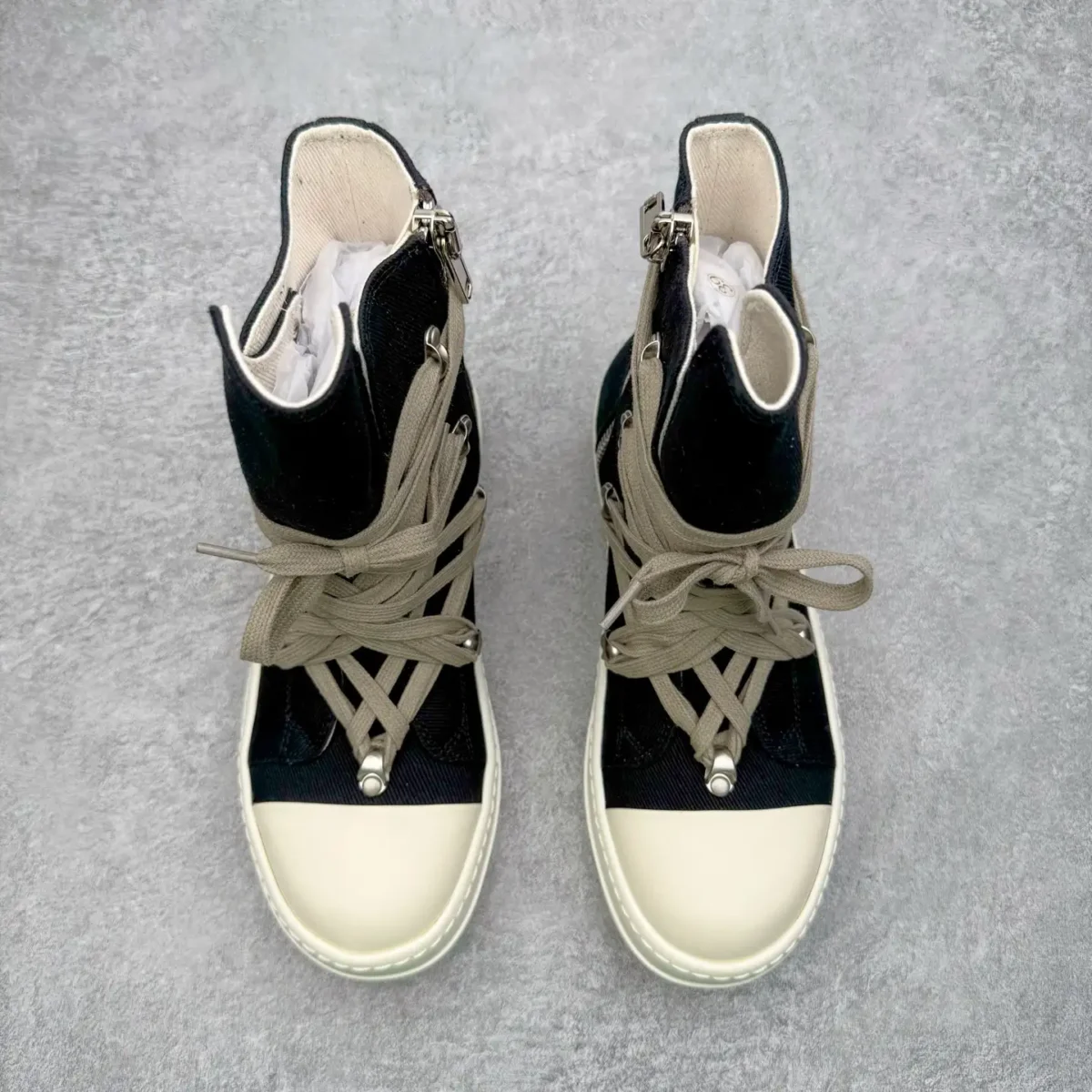 Rick Owens DRKSHDW High-Top Sneakers - Image 8