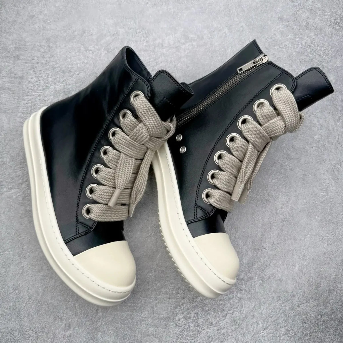 Rick Owens Edfu High-Top Sneakers - Image 11