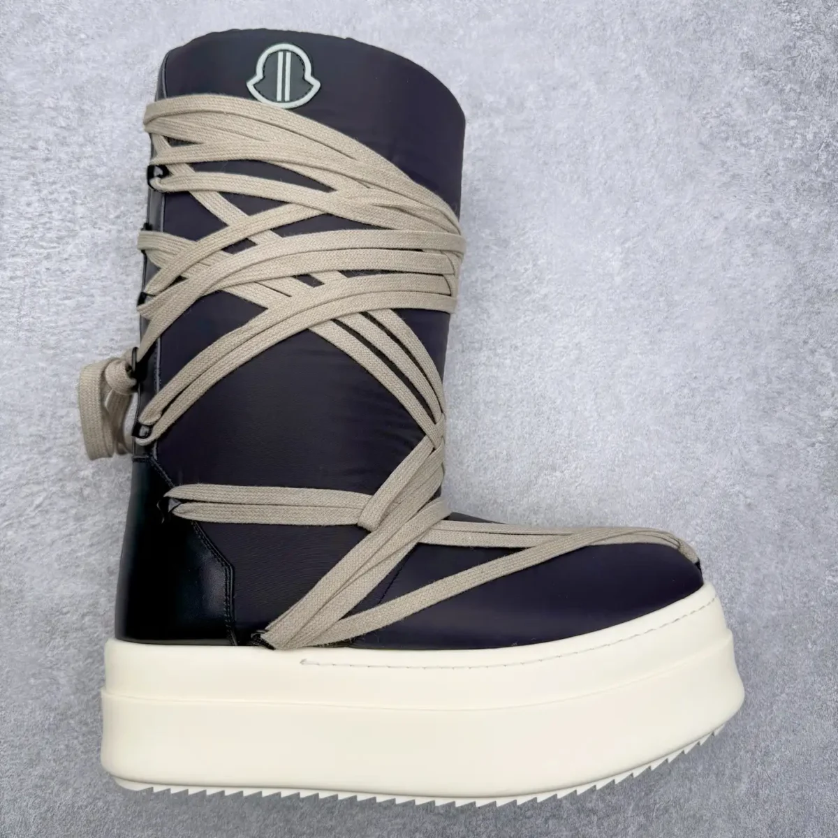 Moncler x Rick Owens Snow Boots - Image 1