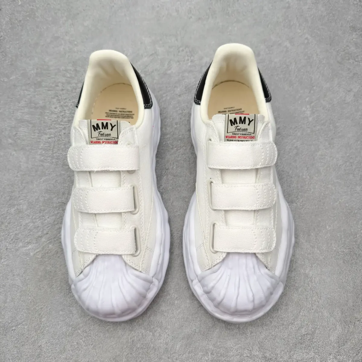 Maison Mihara Yasuhiro Velcro Blakey Sneakers - Image 4