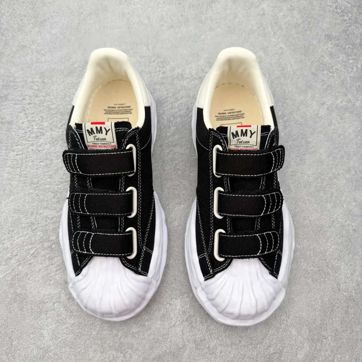 Maison Mihara Yasuhiro Velcro Blakey Sneakers - Image 9