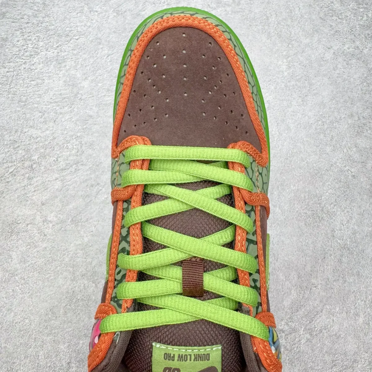 Nike SB Dunk Low Sunflower Brown Green - Image 9