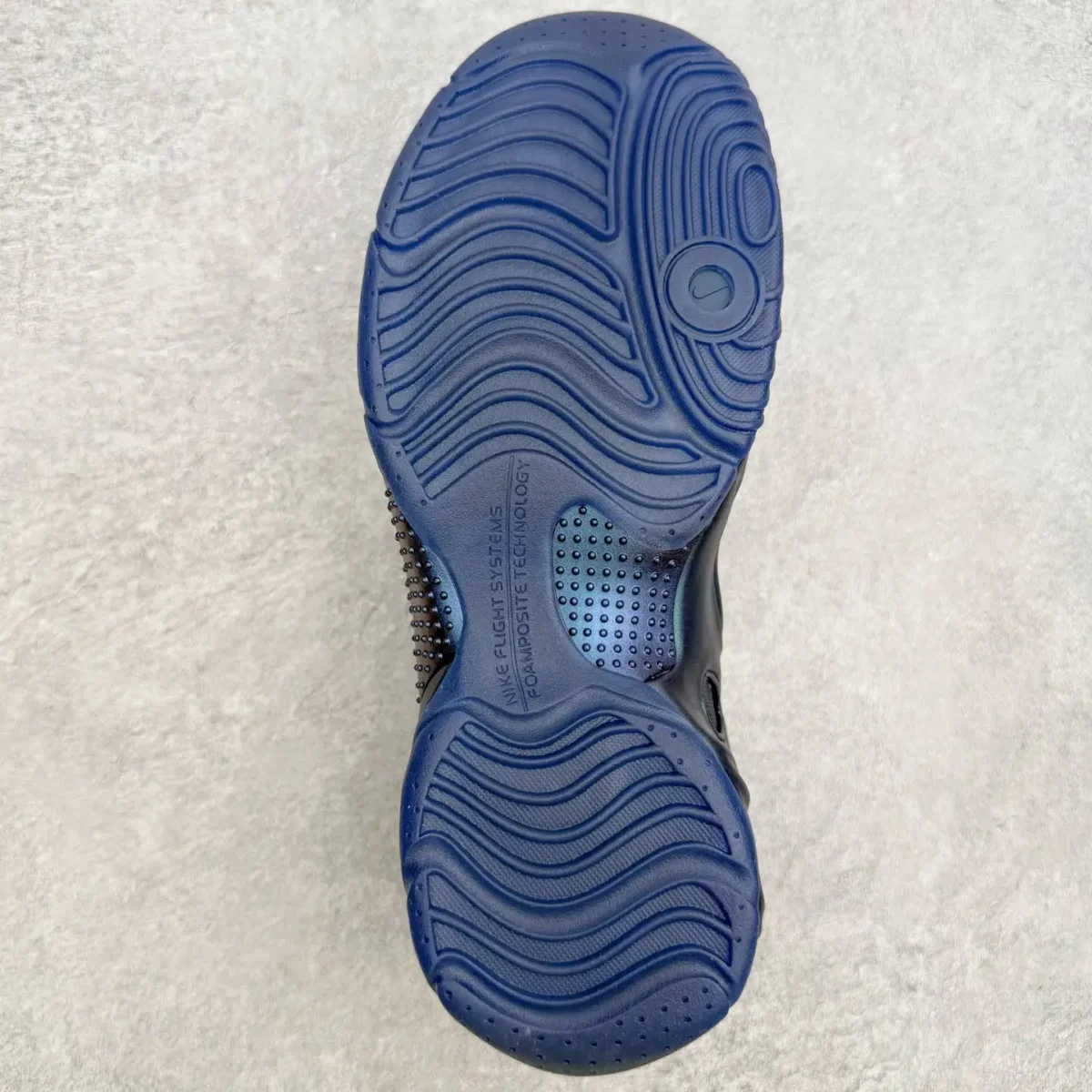 Nike Purple Air Flightposite Basketball Shoes - Image 6