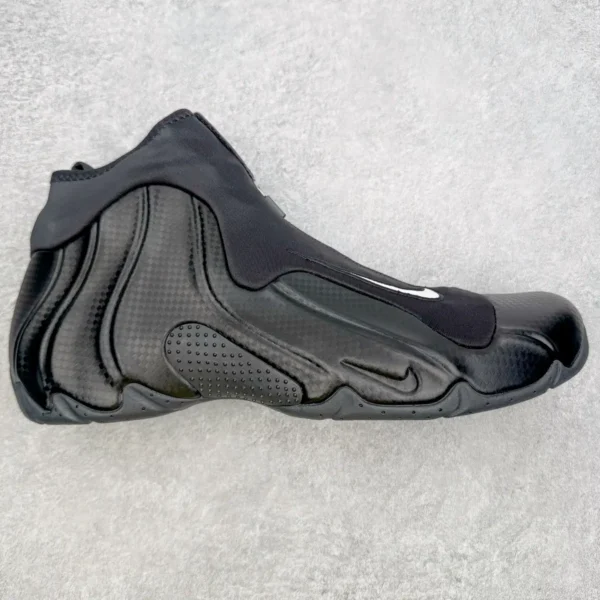 Nike Black Carbon Air Flightposite Basketball Shoes