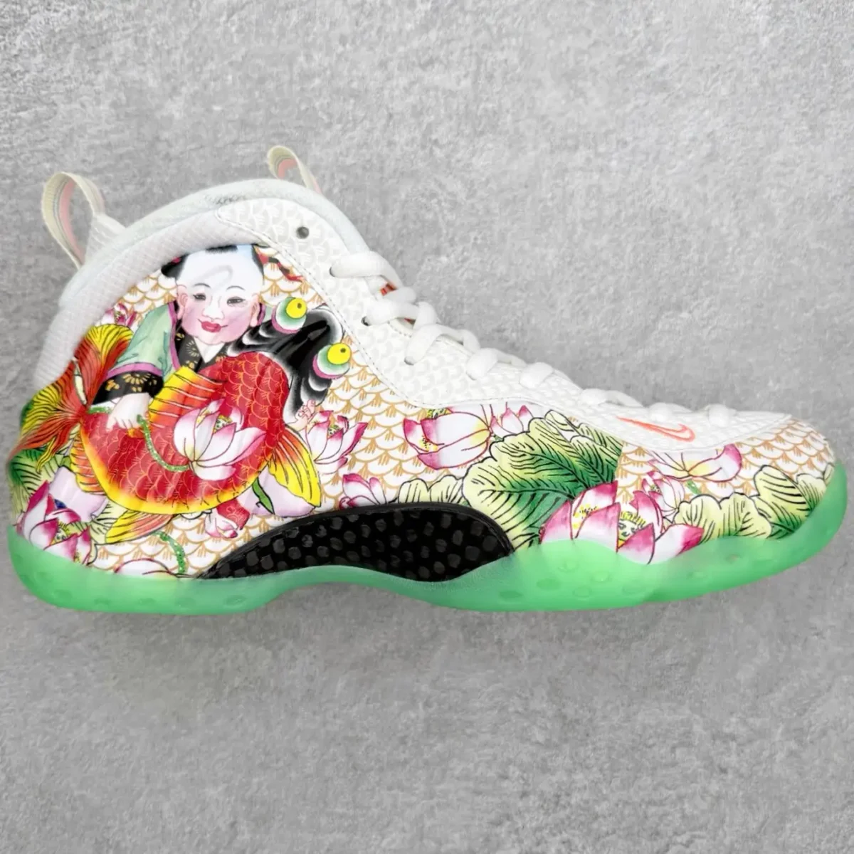 Nike Reversed Foamposite Sneakers - Image 1