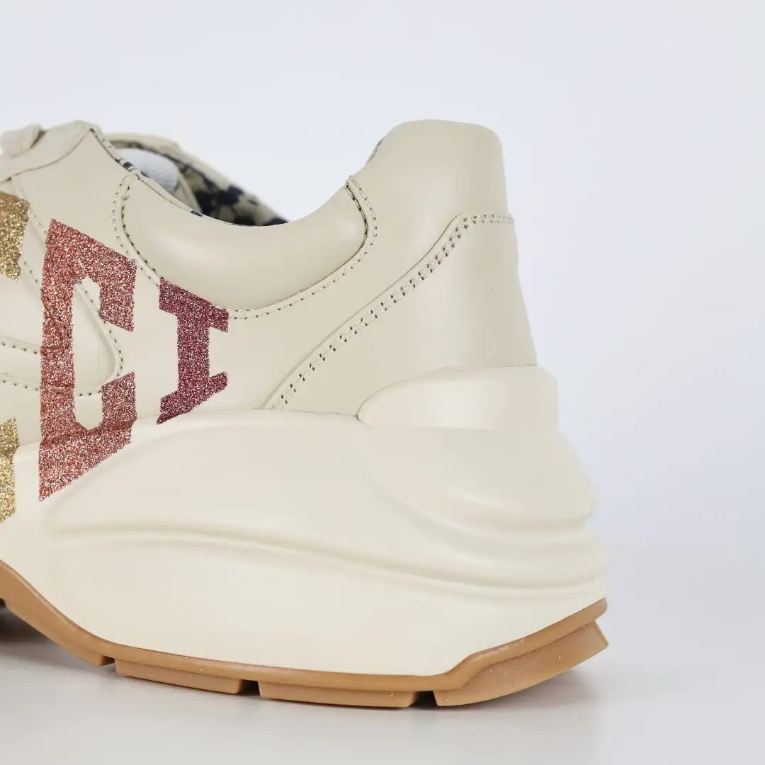 Gucci Rhyton Multicolor Logo Chunky Sneakers - Image 7