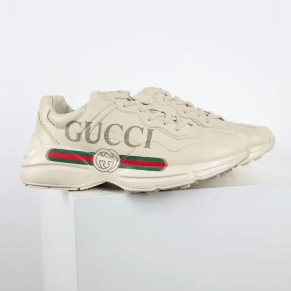 Gucci Rhyton Classic Logo Chunky Sneakers