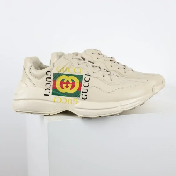 Gucci Rhyton Double G Print Chunky Sneakers