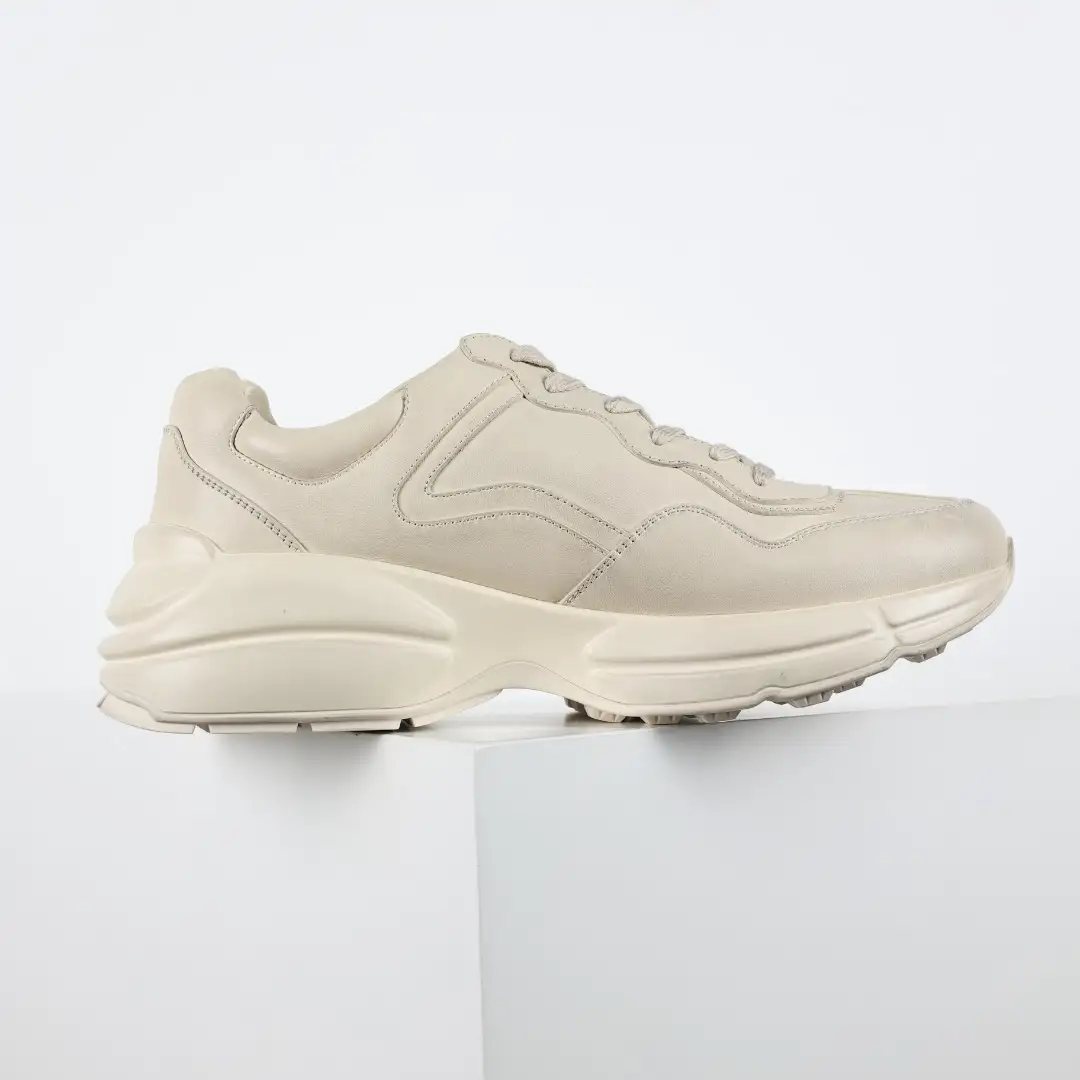 Gucci Rhyton THANK Distressed Chunky Sneakers - Image 5