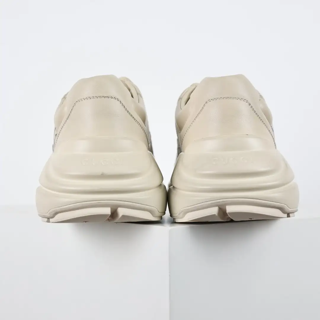 Gucci Rhyton THANK Distressed Chunky Sneakers - Image 8